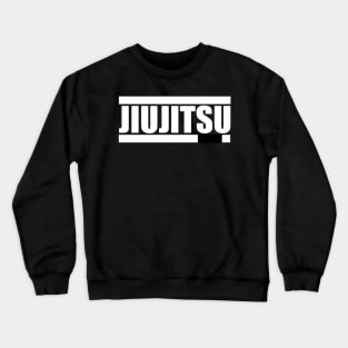 Brazilian Jiujitsu White Belt Ranked Crewneck Sweatshirt